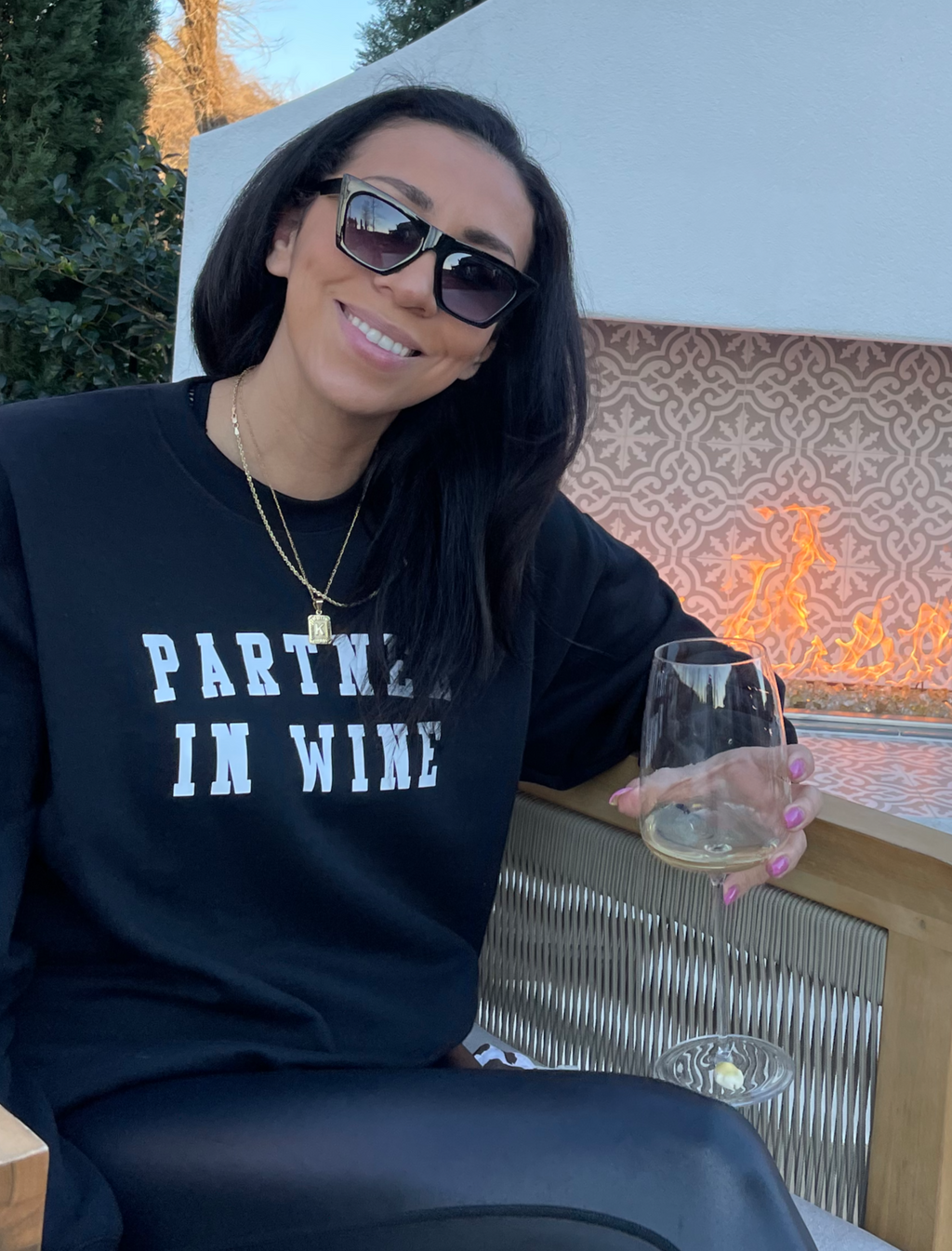 Partner In Wine Unisex Crew Sweater or Hoodie